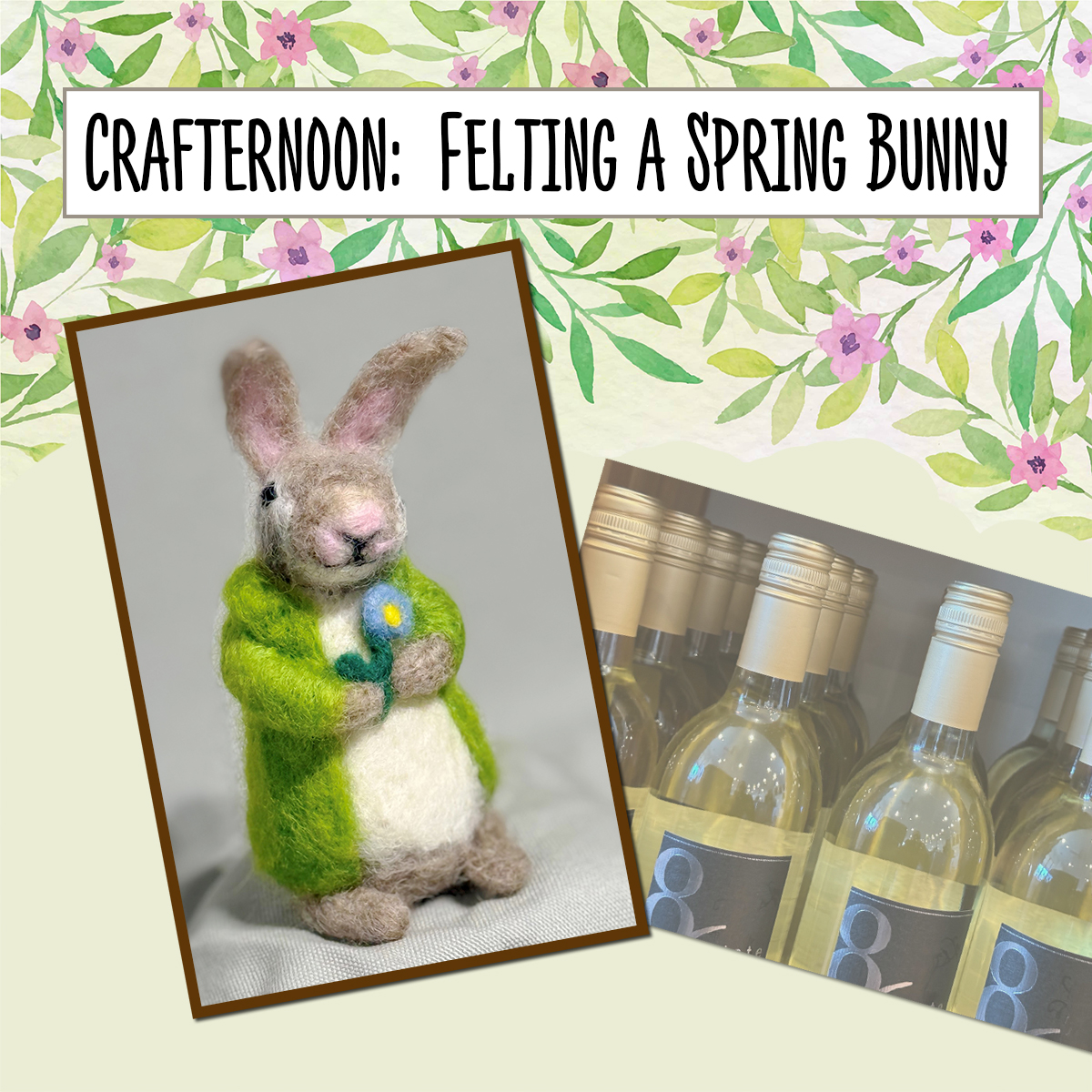 Felt a Spring Bunny