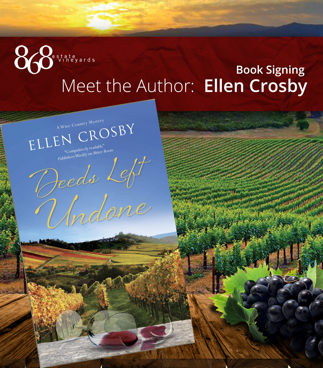 Ellen Crosby book signing