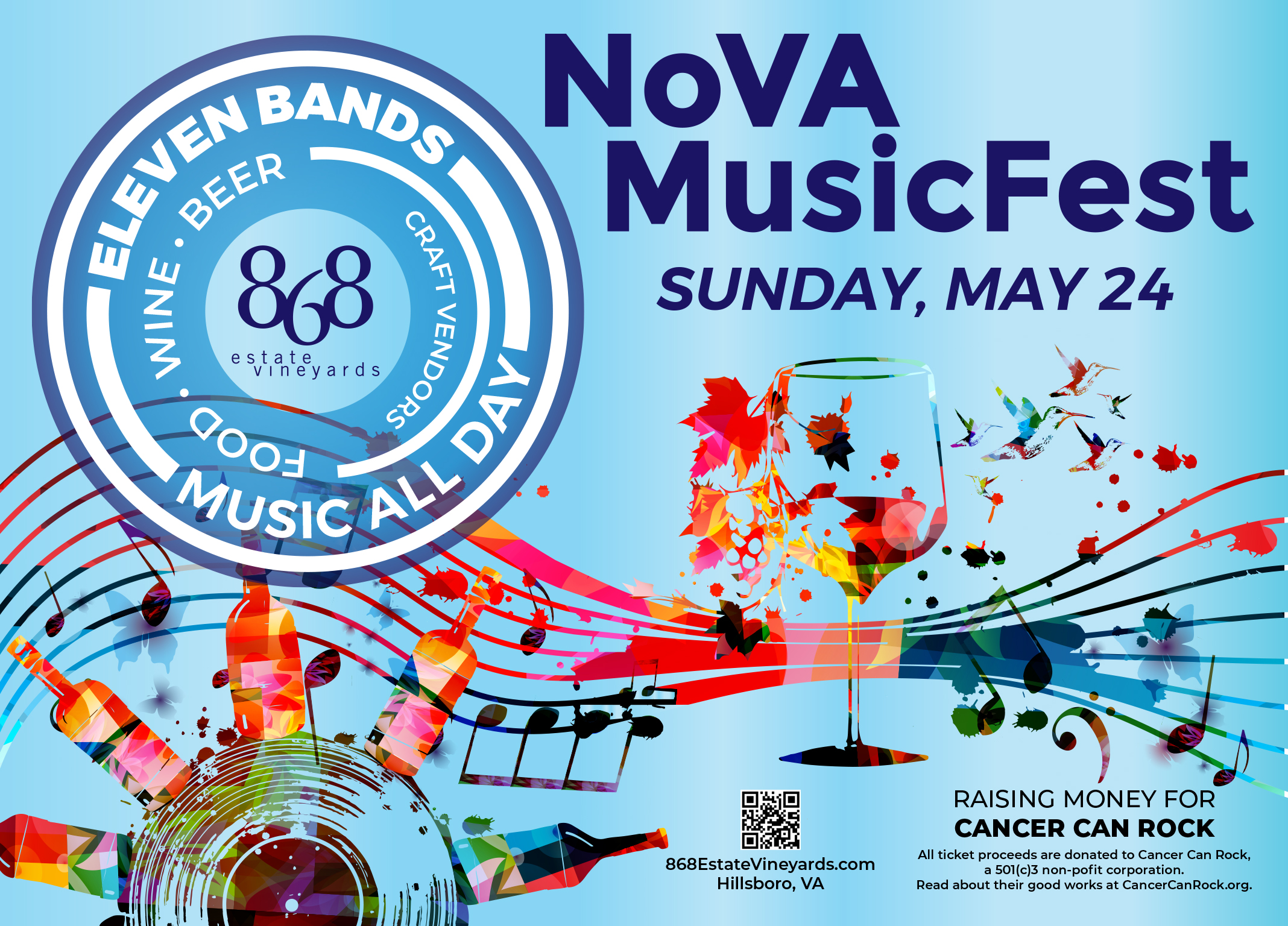 Live music at 868 Estate Vineyards Loudoun County NoVA MusicFest