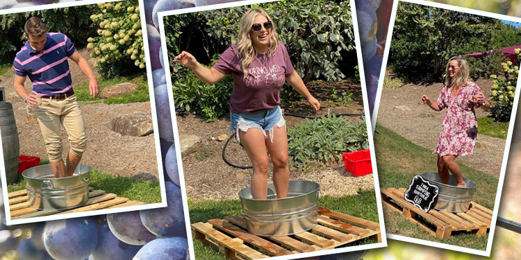 Grape stomp